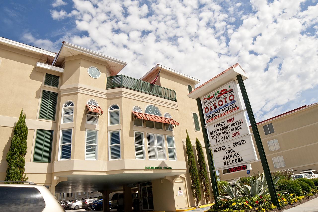 Desoto Beach Hotel Tybee Island Екстер'єр фото